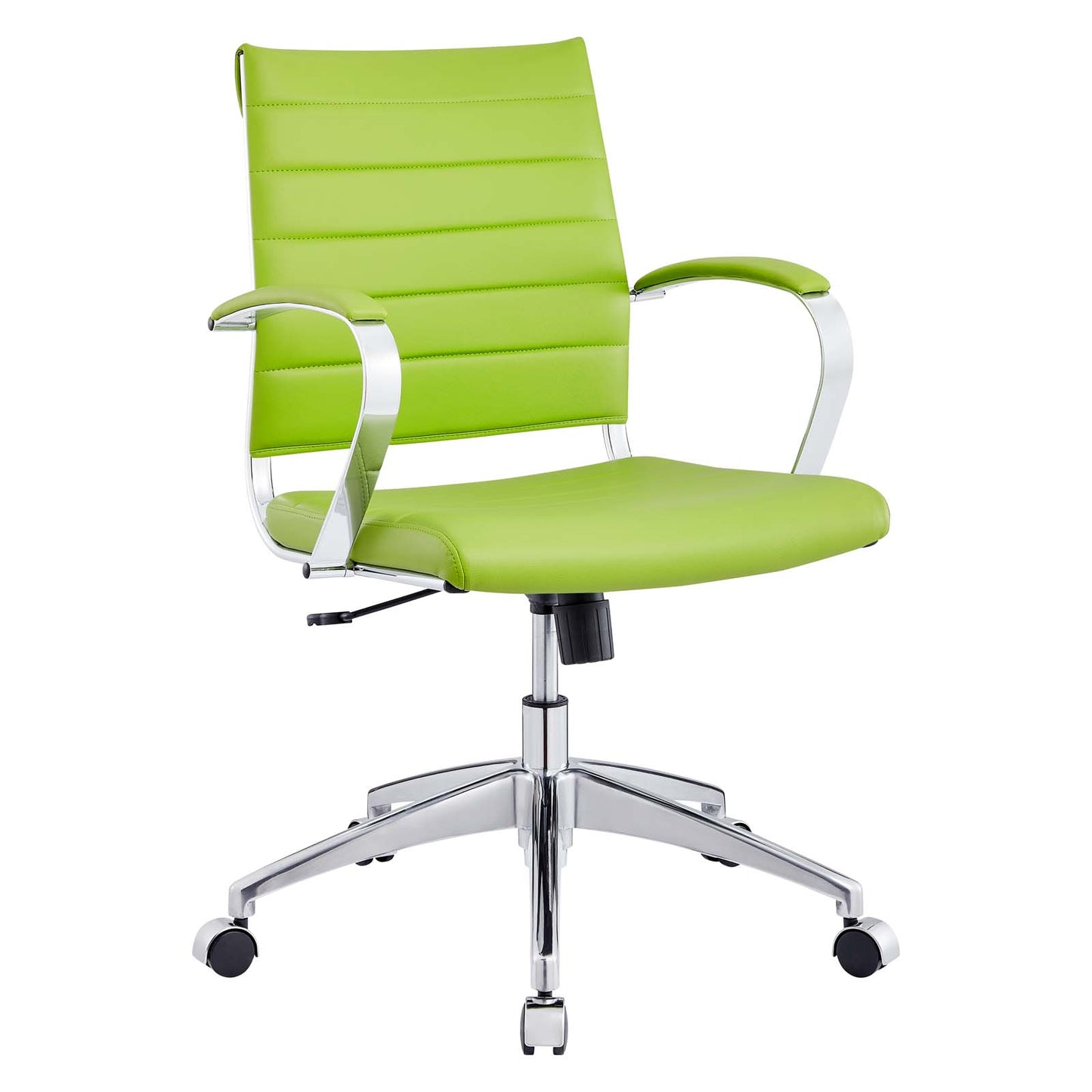 Modway Jive Office Chair, Mid Back, Bright Green