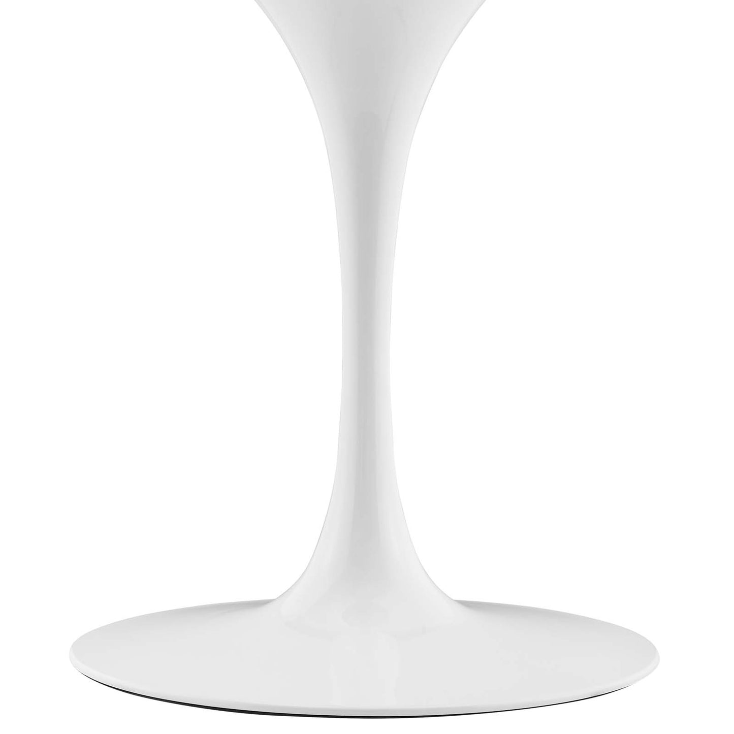 Modway White Lippa Round Terrazzo Dining Table EEI-5722-WHI-WHI