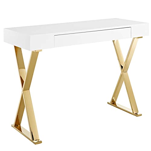 Modway MO- Desk, Console Table, White