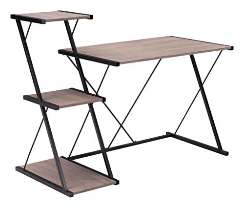 Zuo Tunisia Desk Brown & Black