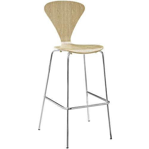 Modway EEI-2674-WHI Passage Dining Bar Stool, White