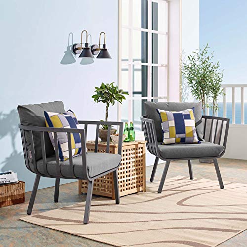 Modway Riverside Patio Aluminum Outdoor Furniture