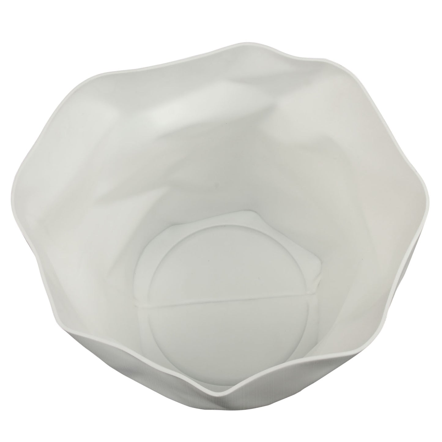 Modway Lava Trash Bin in White