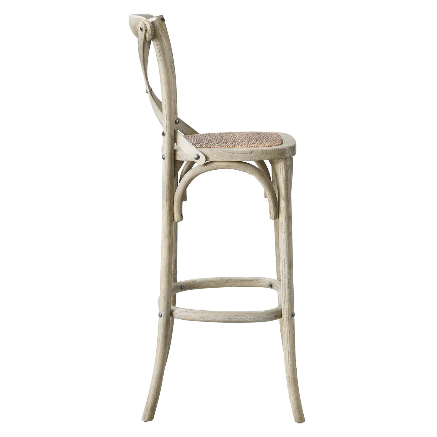 Modway Gear Bar Stool with Gray Finish EEI-5668-GRY