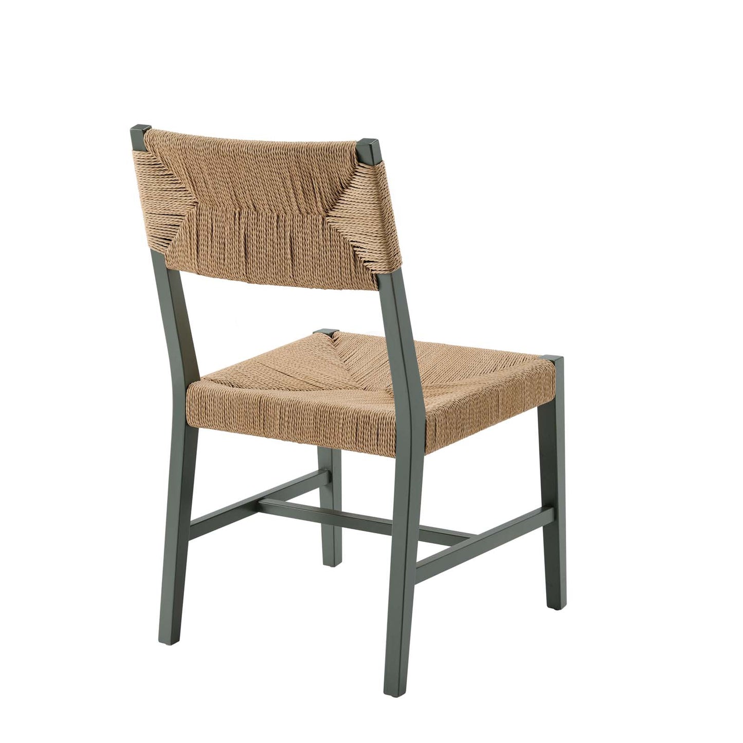 Modway Light Gray and Natural Bodie Wood Dining Chair EEI-5489-LGR-NAT