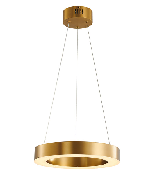 Antique Brass LED Chandelier - MU30D