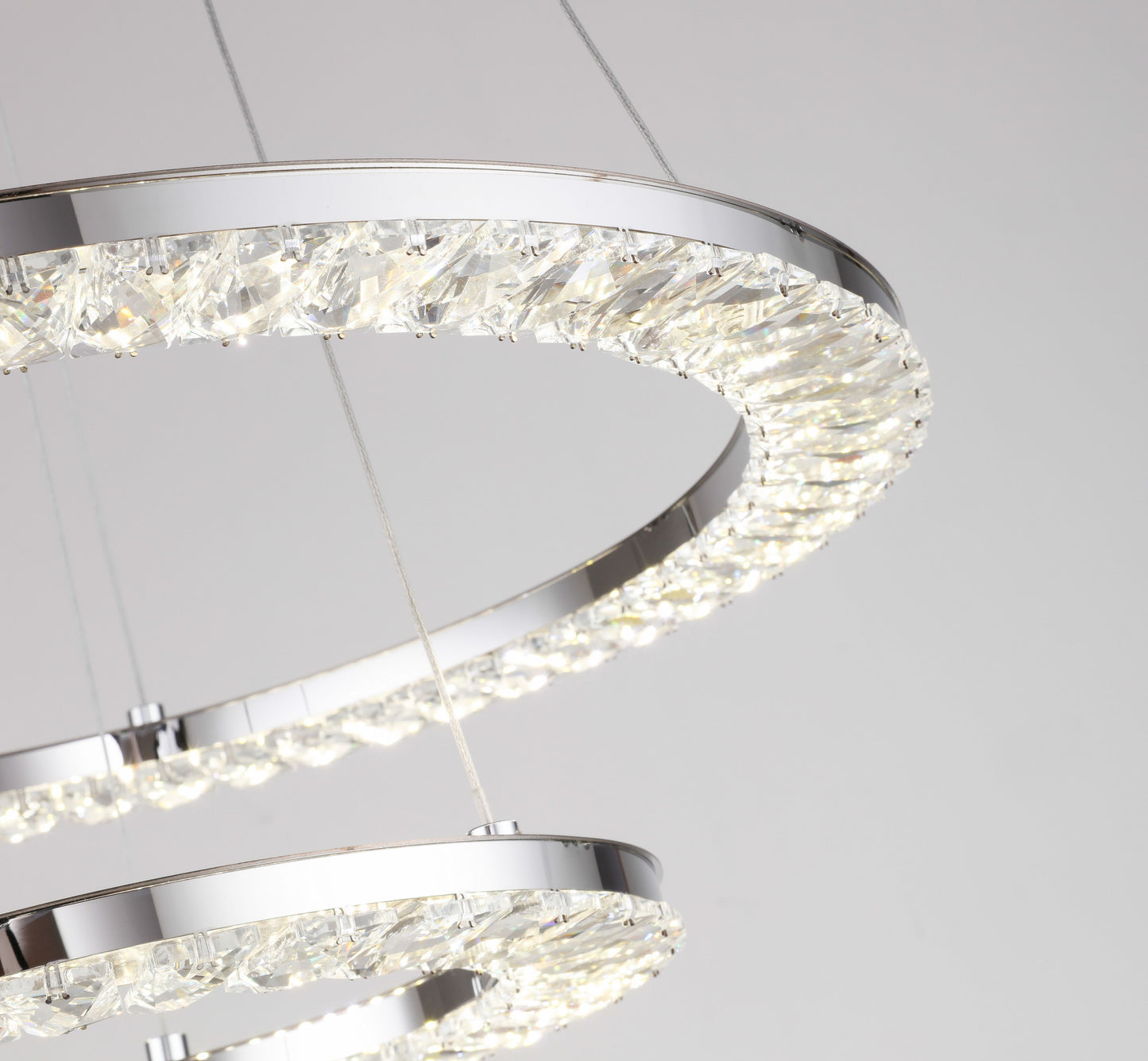Chrome LED Chandelier - FT25