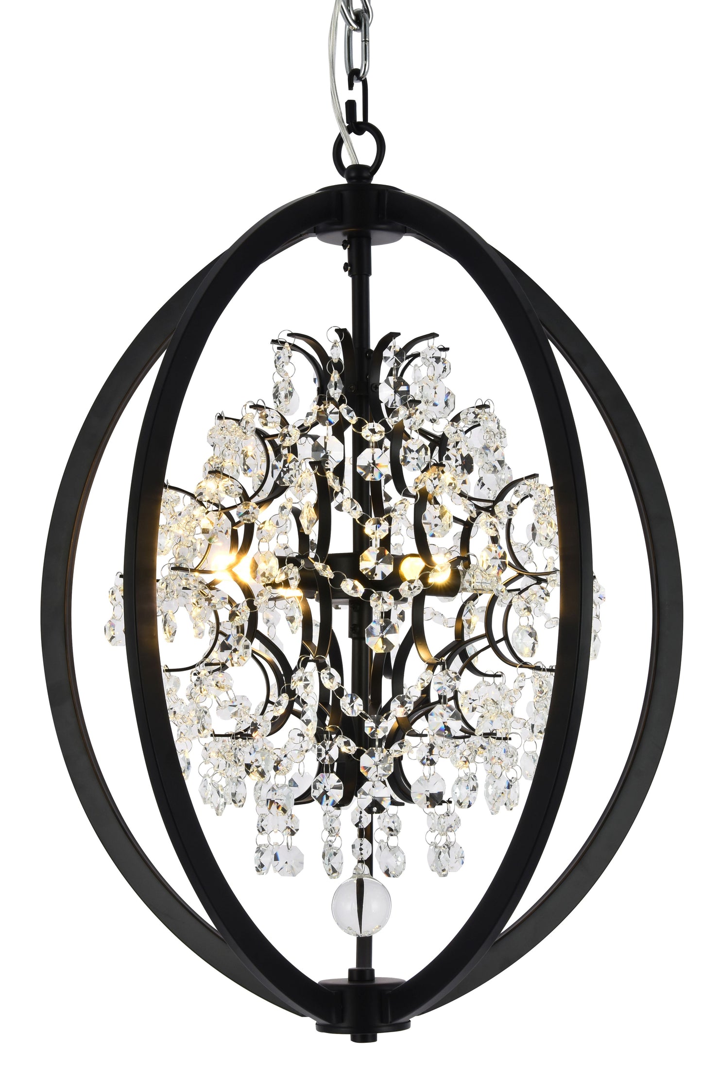 Black Chandelier - LA10C18BLK