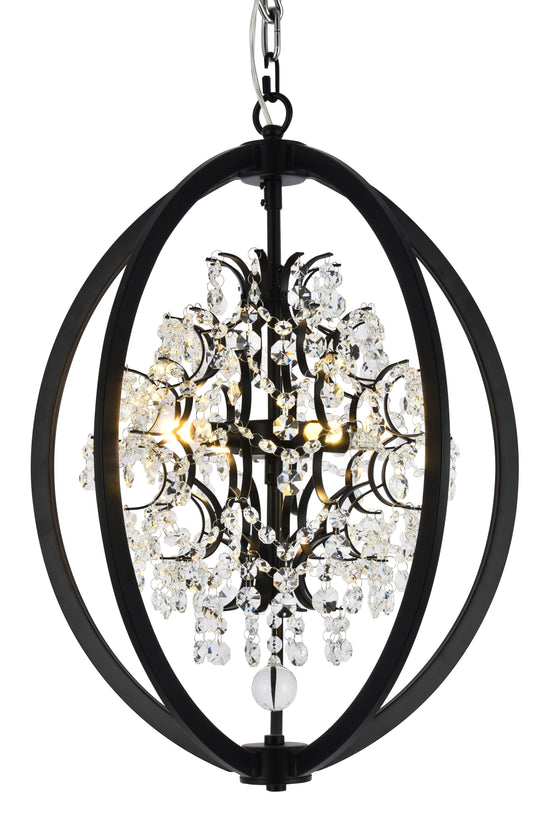Black Chandelier - LA10C18BLK