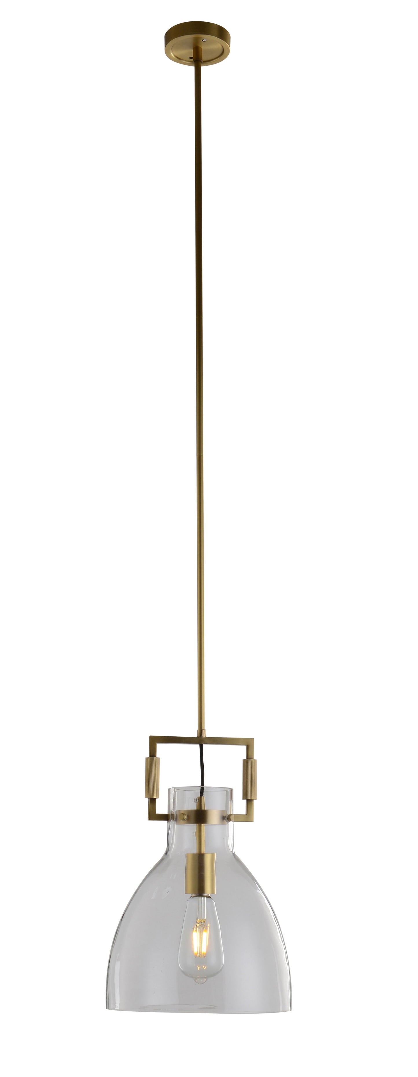 Brass Single Pendant Lighting - LC02P9BR