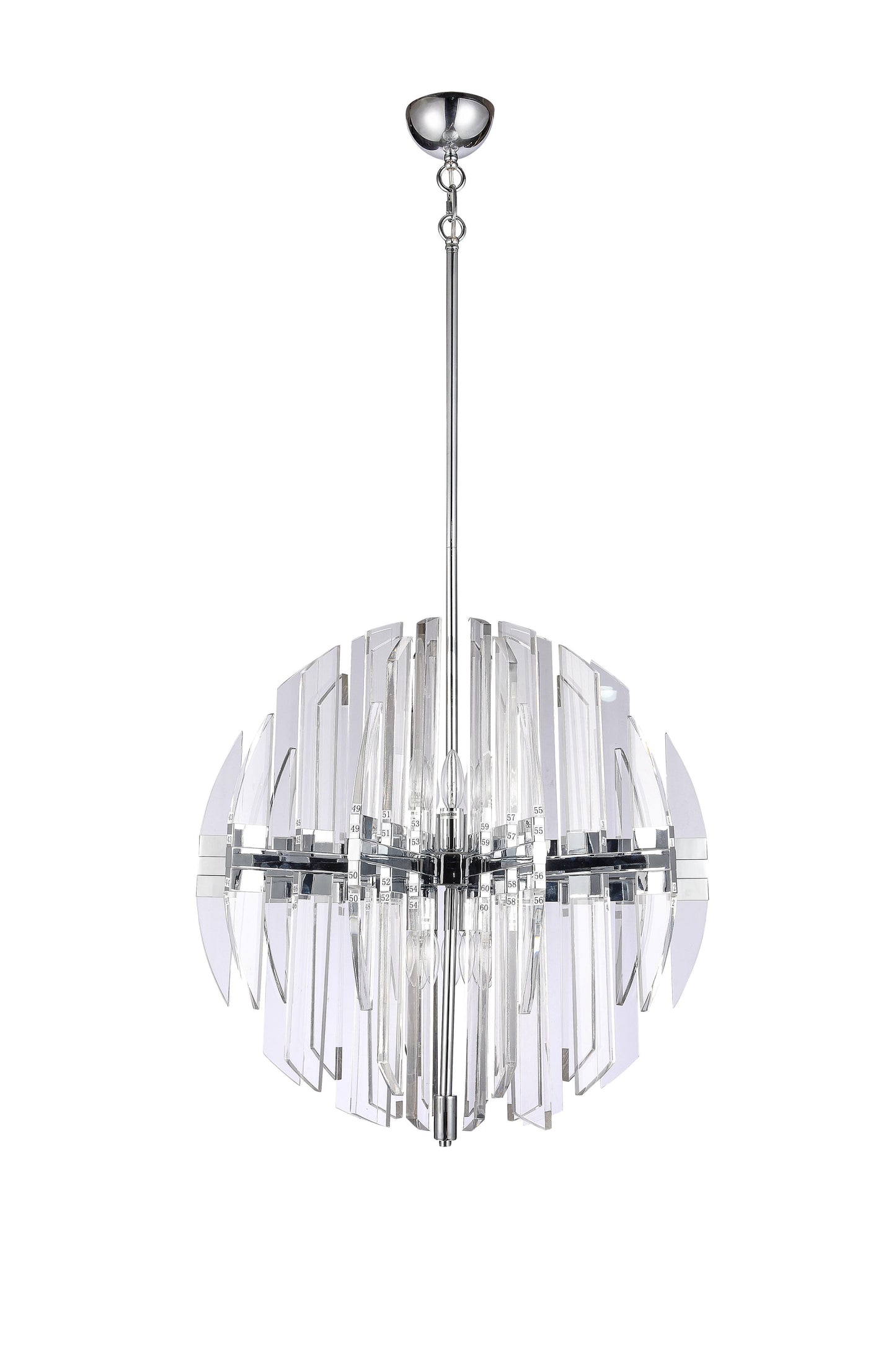 Chrome Chandelier - ZL28C25CH