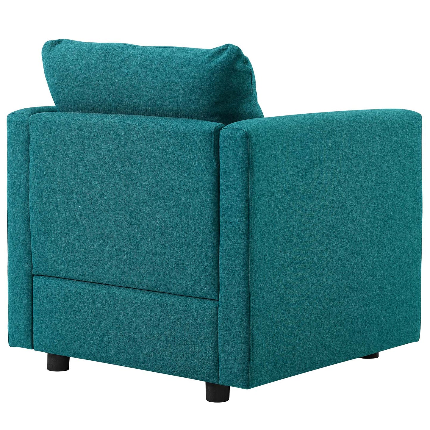 Modway Activate Upholstered Fabric Armchair Set of 2, Teal