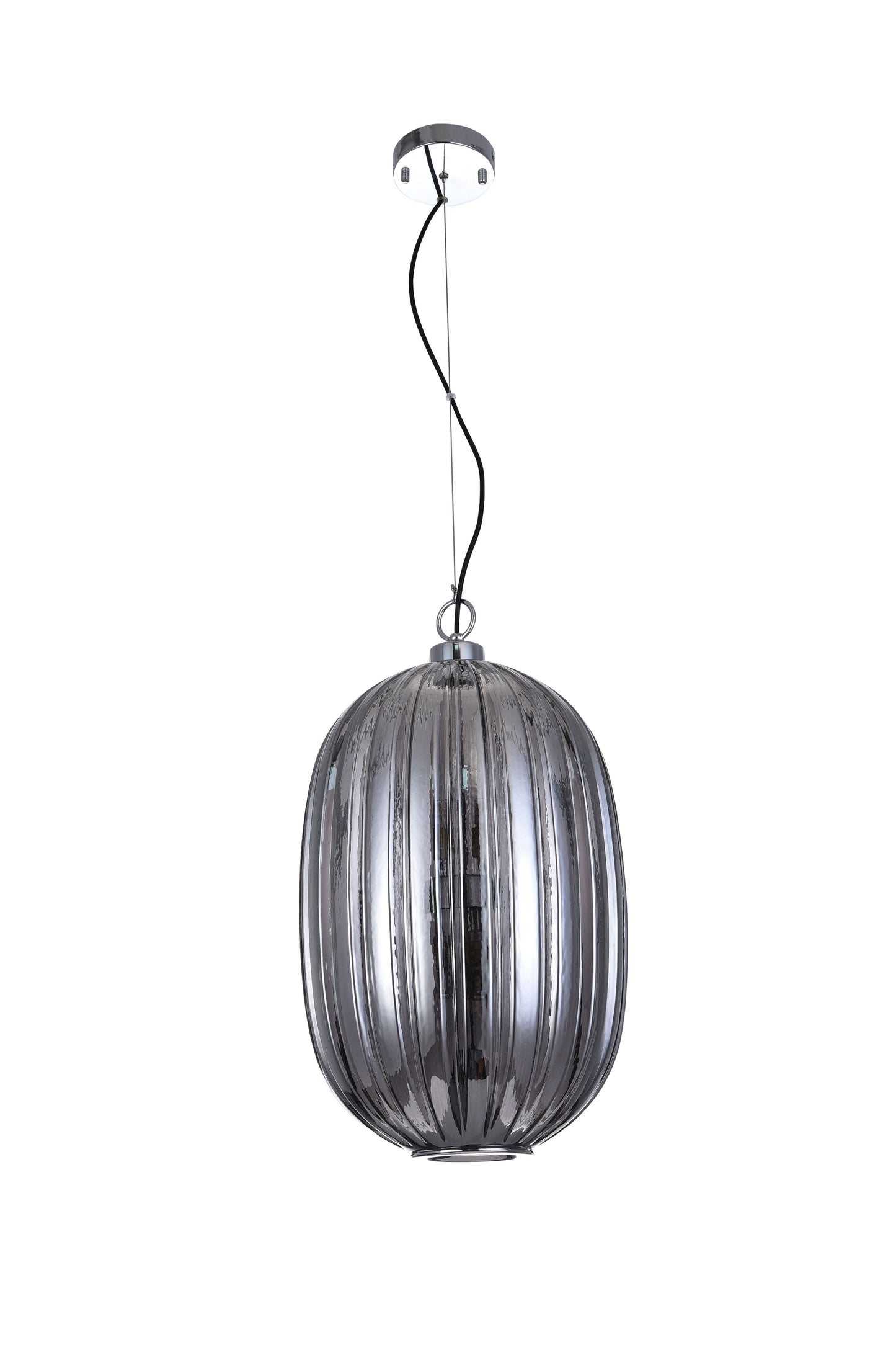 Chrome Single Pendant Lighting - DU155P19CH