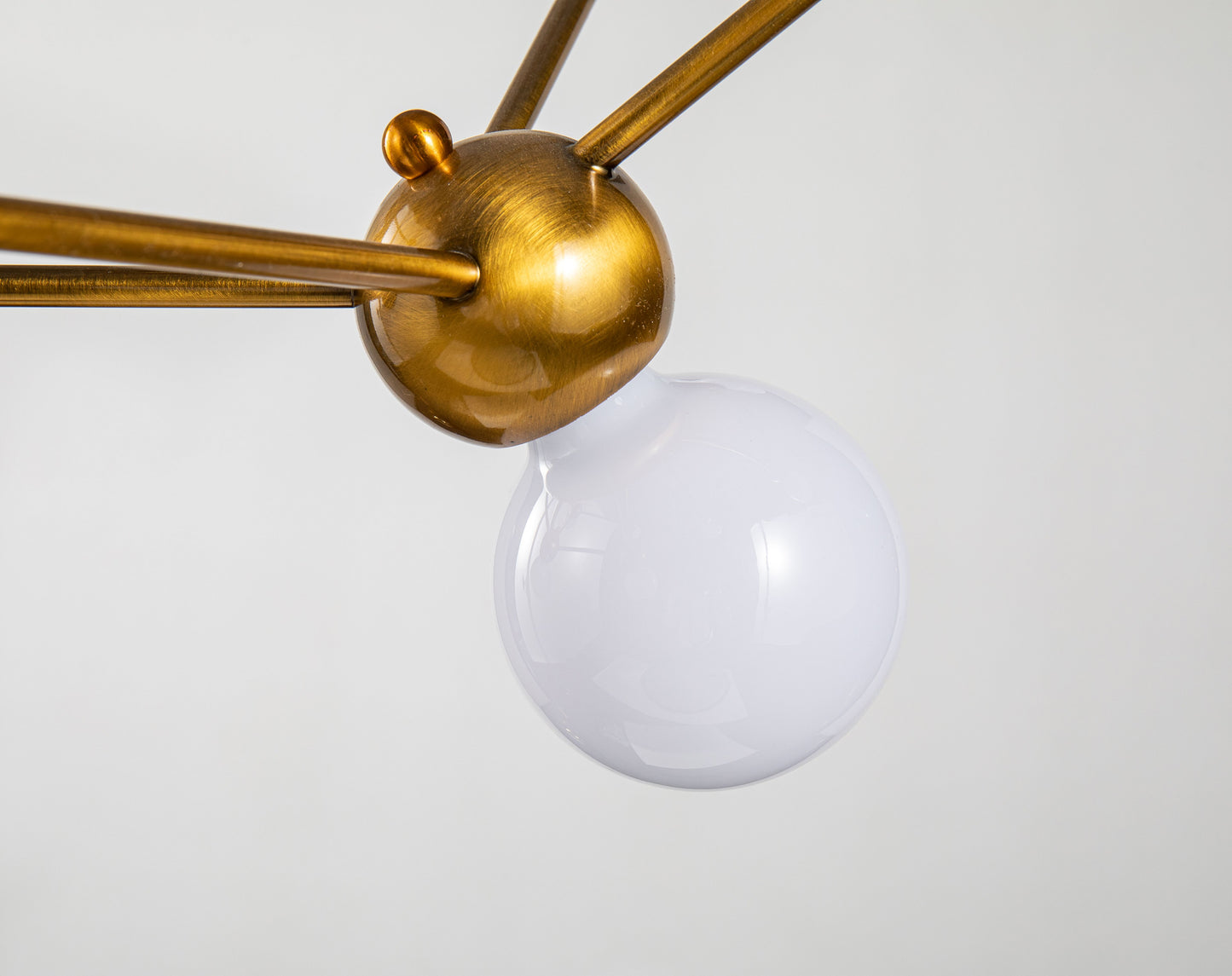 Antique Gold Semi Flush Mount - GL330C27G