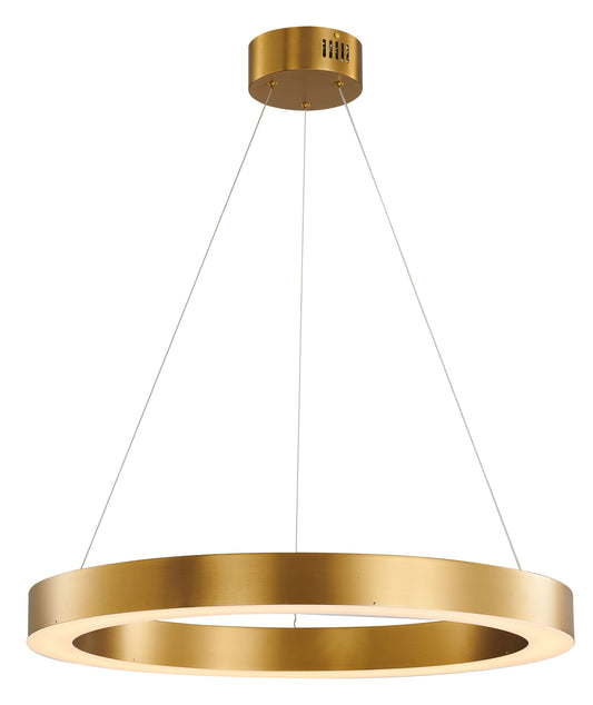 Antique Brass LED Chandelier - MU30B