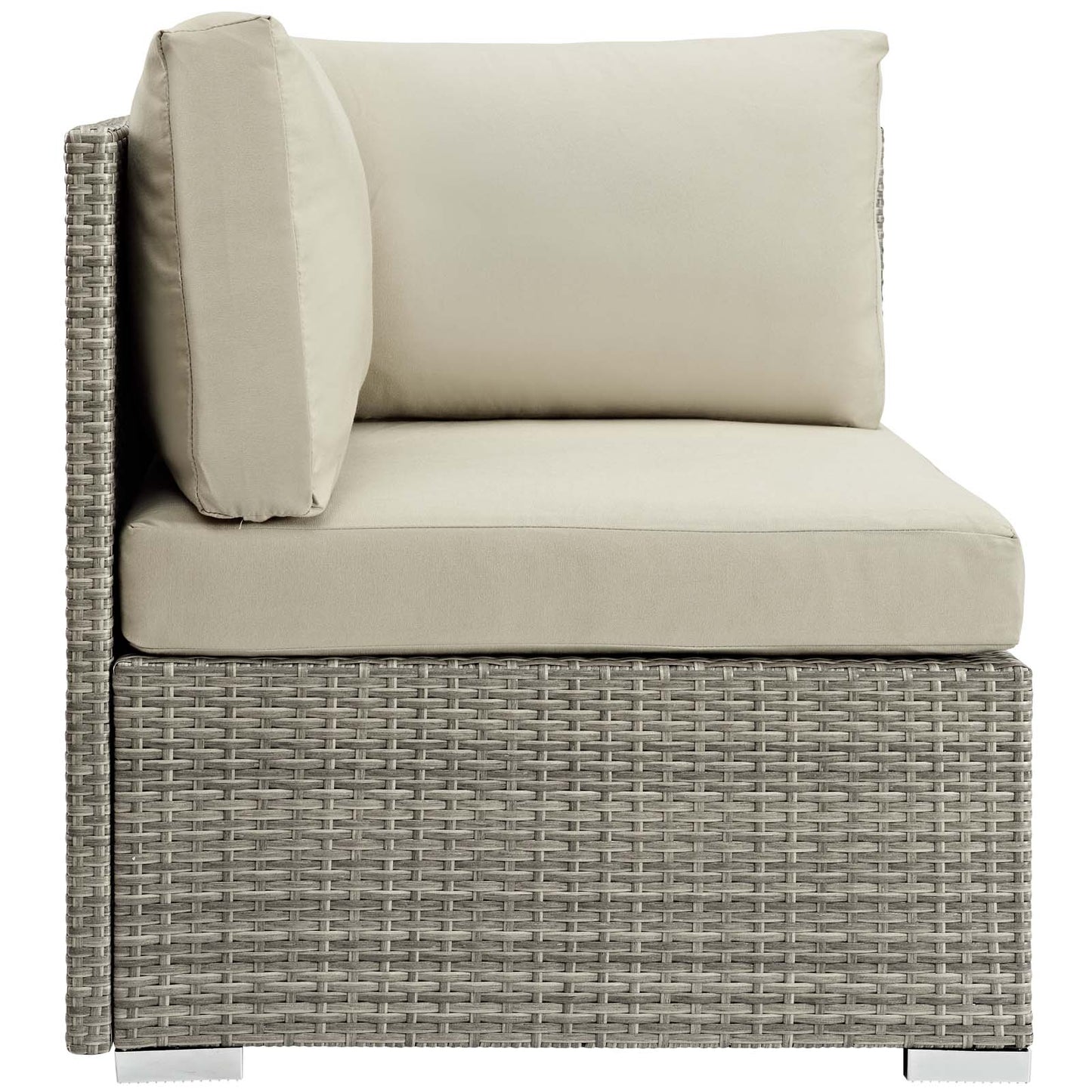 Modway EEI-2961-LGR-NAV Repose Sunbrella Fabric Outdoor Patio Armchair