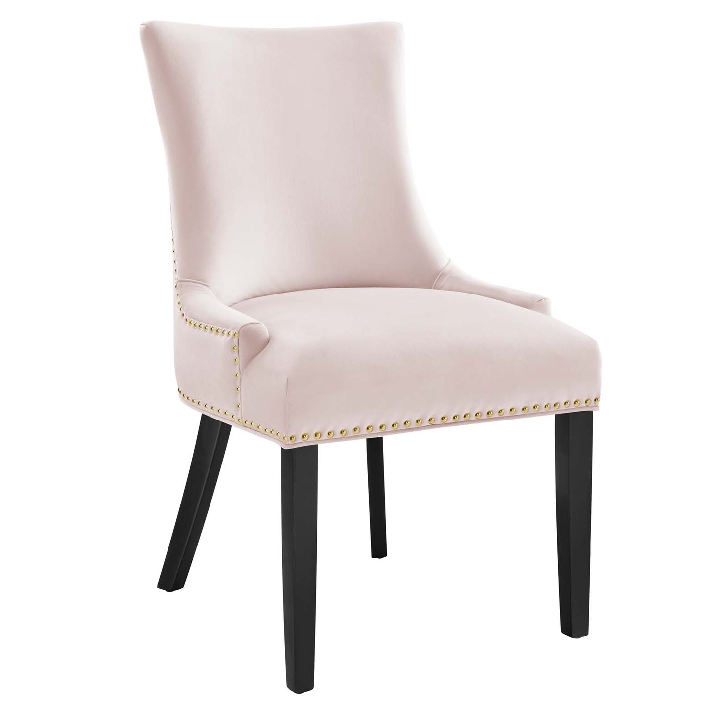 Modway Marquis Velvet Set of 2 Dining Chairs with Pink Finish EEI-5010-PNK