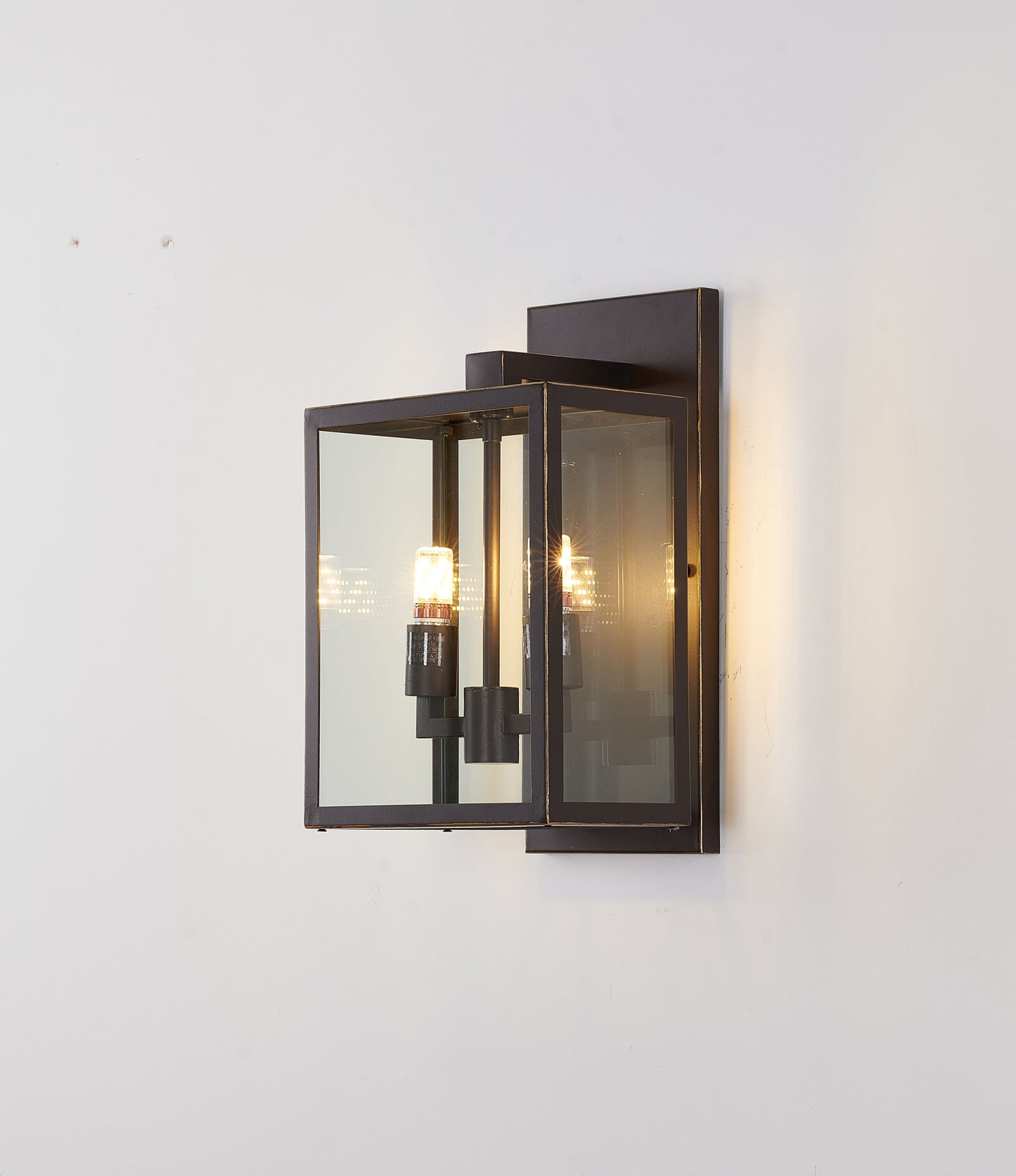 Bronzed Black Outdoor Wall Sconce - KC04W16BLK