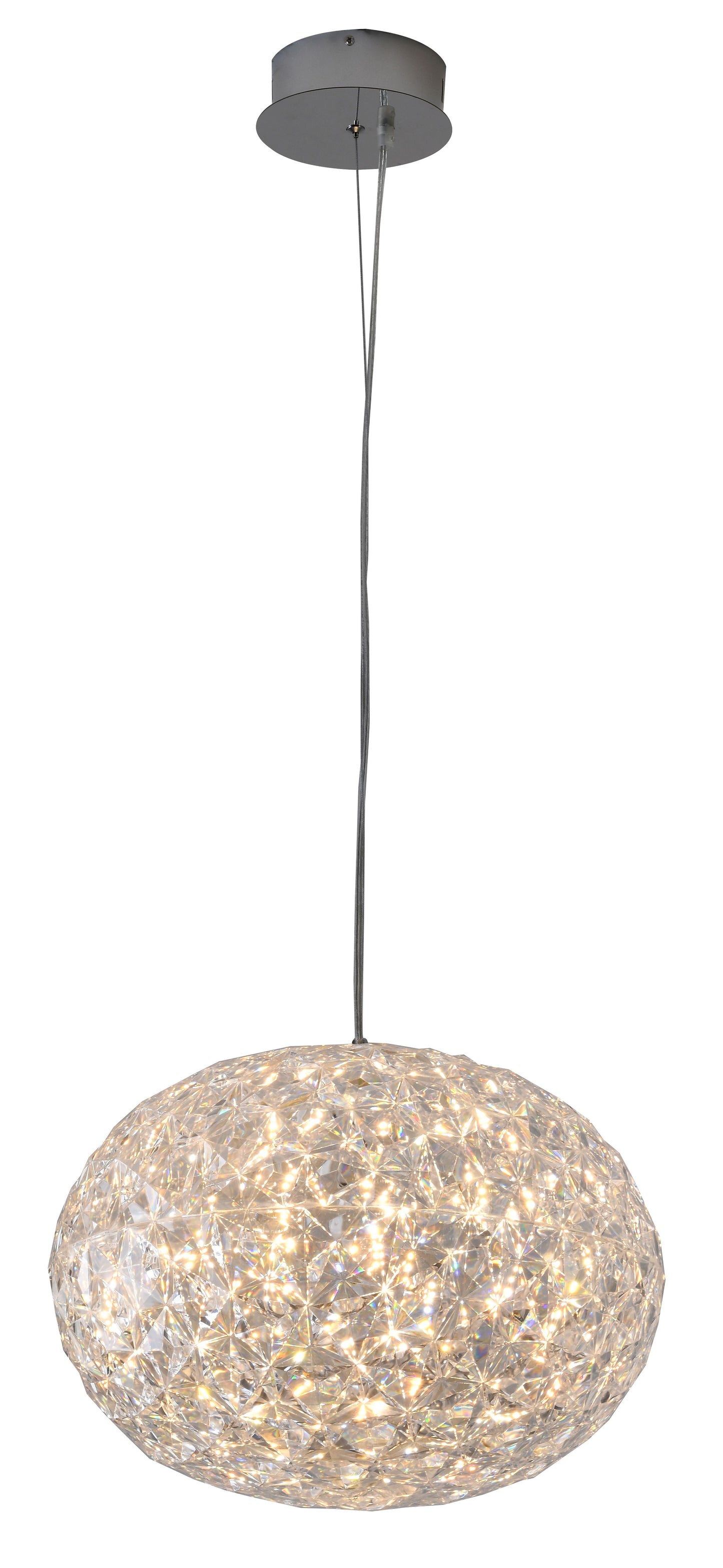Chrome Single Pendant Lighting - OC16P18C