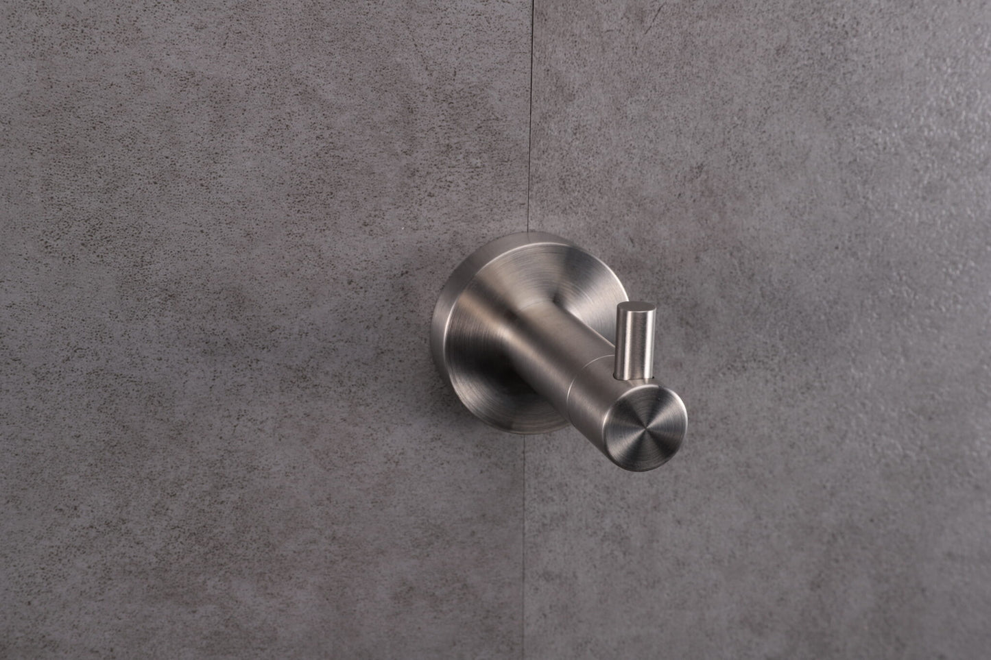 Bagno Nera Stainless Steel Robe Hook - Satin Nickel