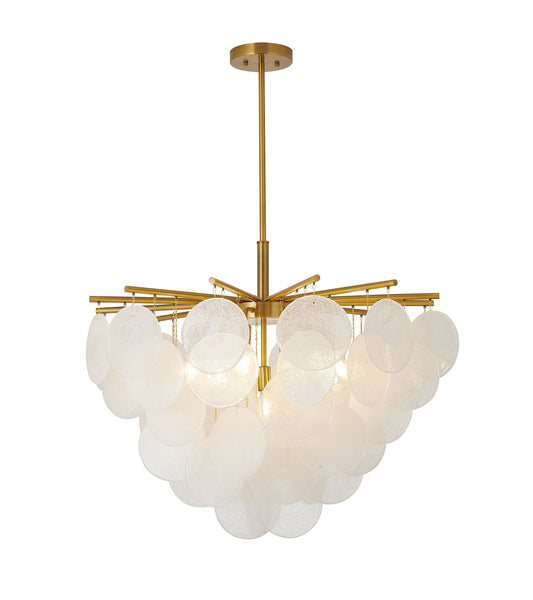 Antique Brass Semi Flush Mount - TD31C30AB