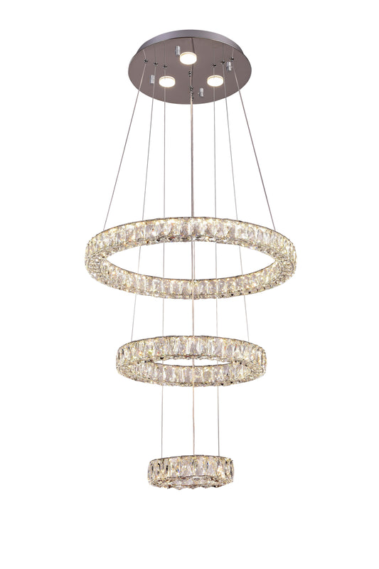 Chrome LED Chandelier - DIN05C25CH