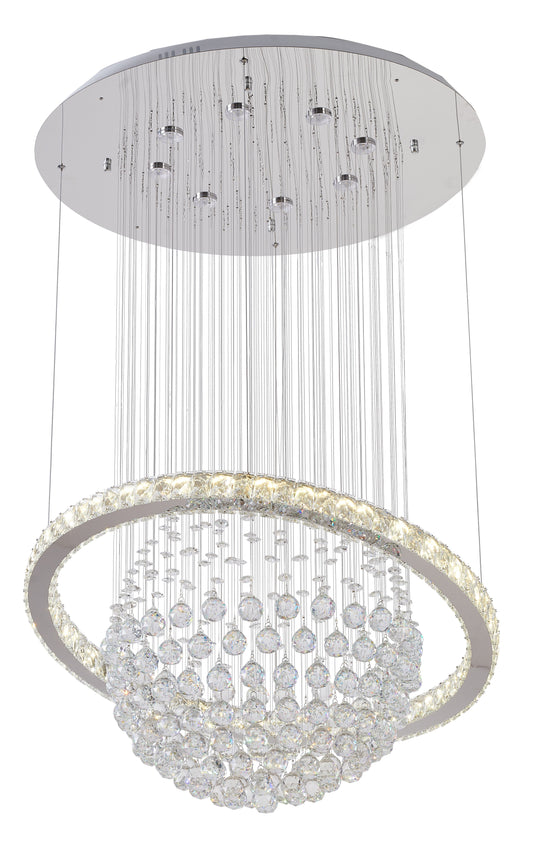 Chrome LED Chandelier - JP01