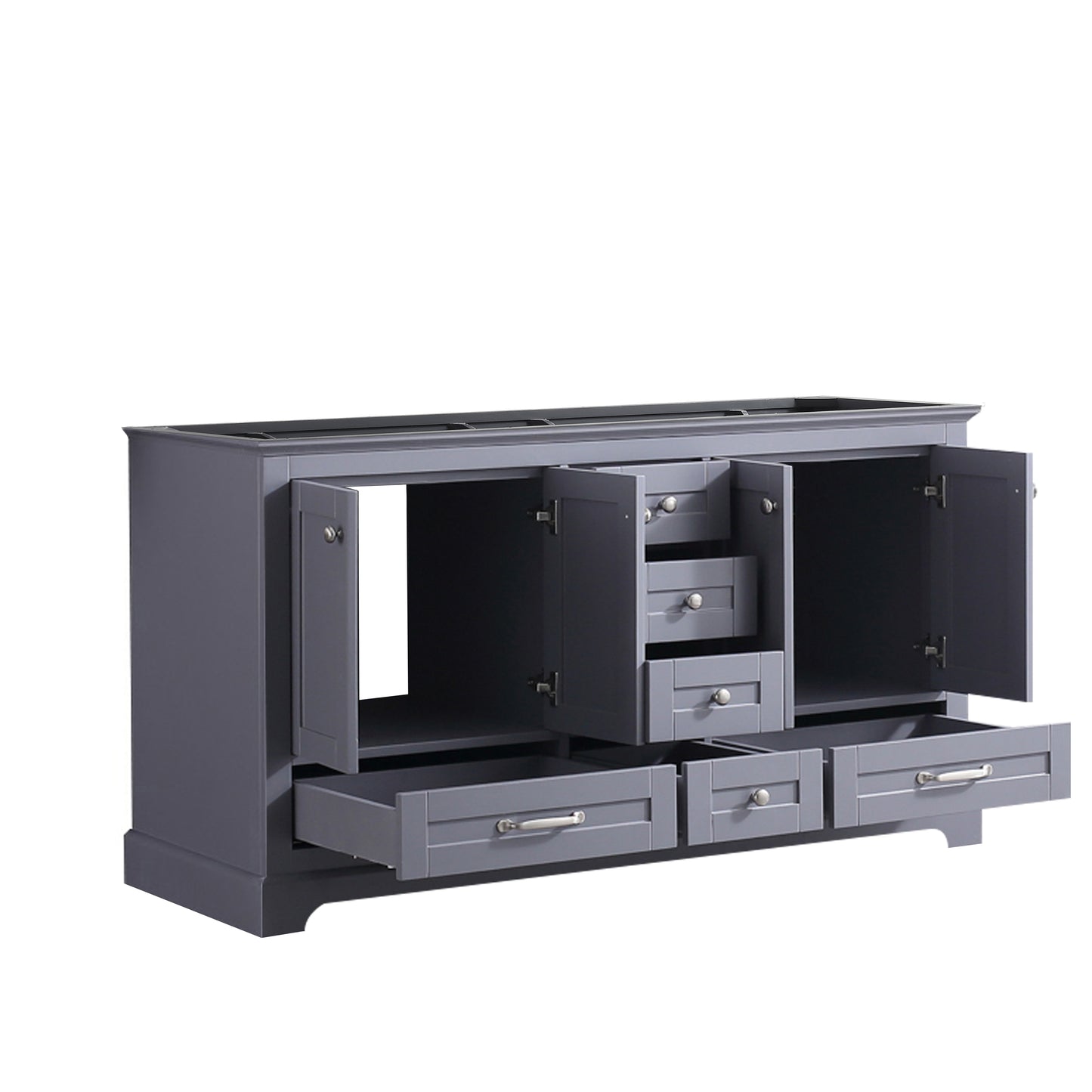 Dukes 60" Dark Grey Vanity Cabinet Only