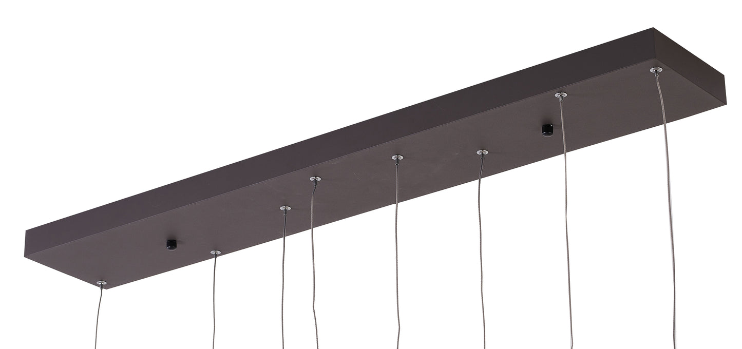 Coffee Brown LED Chandelier - FIT29C43C