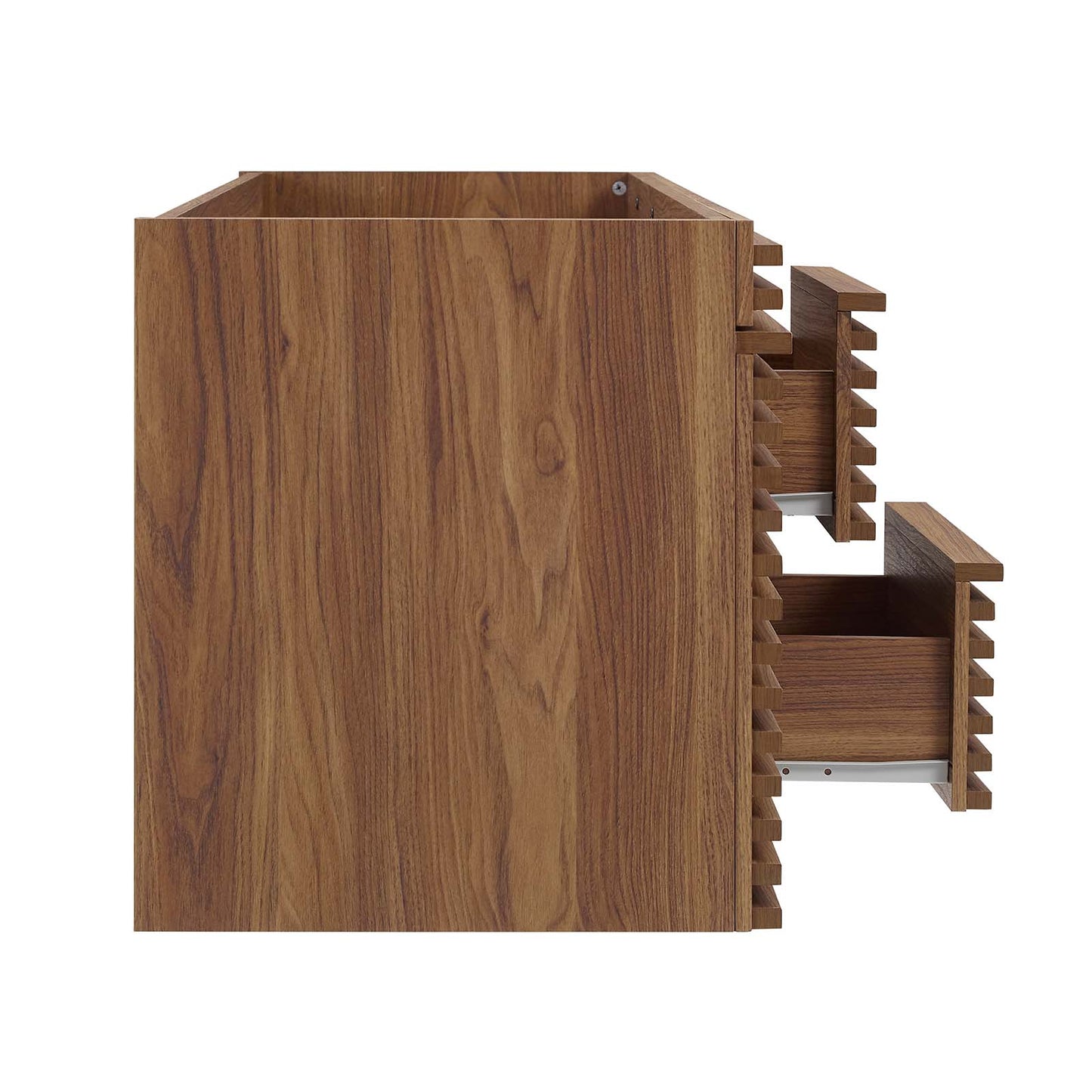 Modway EEI-5867-WAL Render 48" Wall-Mount Bathroom Vanity Cabinet, Walnut