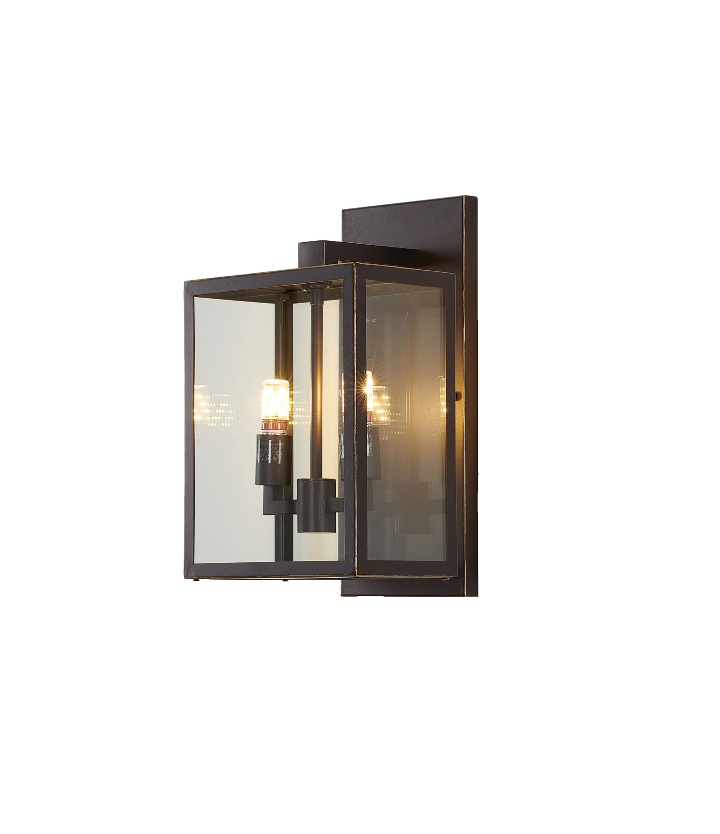 Bronzed Black Outdoor Wall Sconce - KC04W16BLK