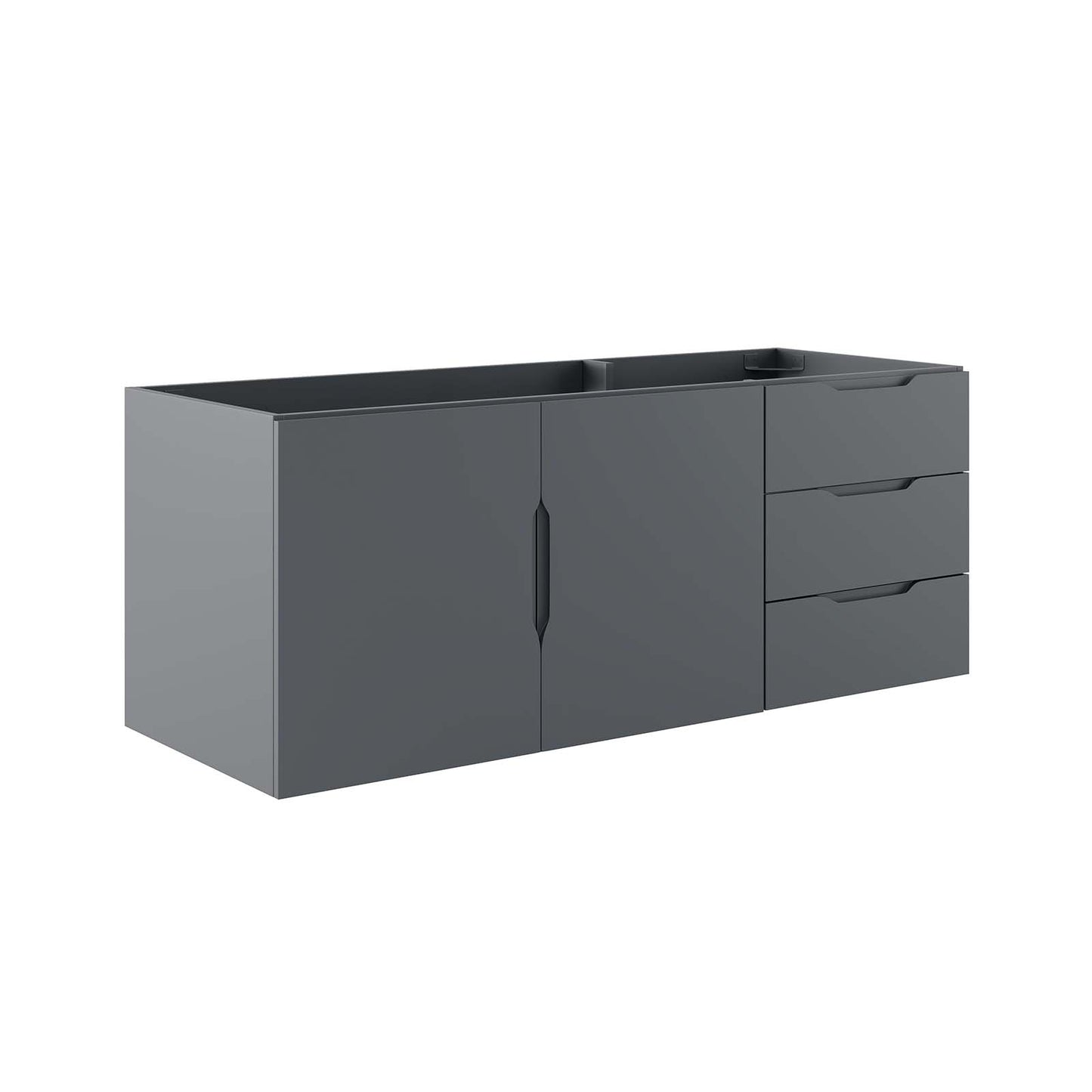 Vitality 48" Bathroom Vanity Cabinet (Sink Basin Not Included)