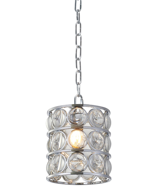 Chrome Single Pendant Lighting - MU107P8CH