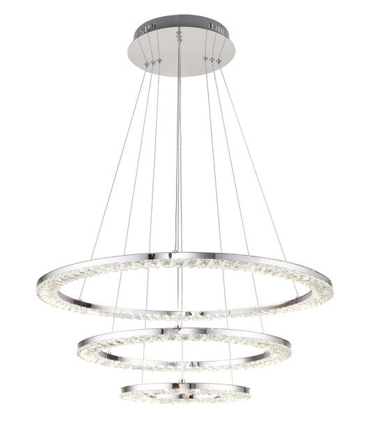 Chrome LED Chandelier - FT26