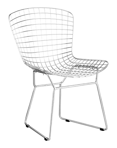 Wire Dining Chair (Set of 2) Chrome