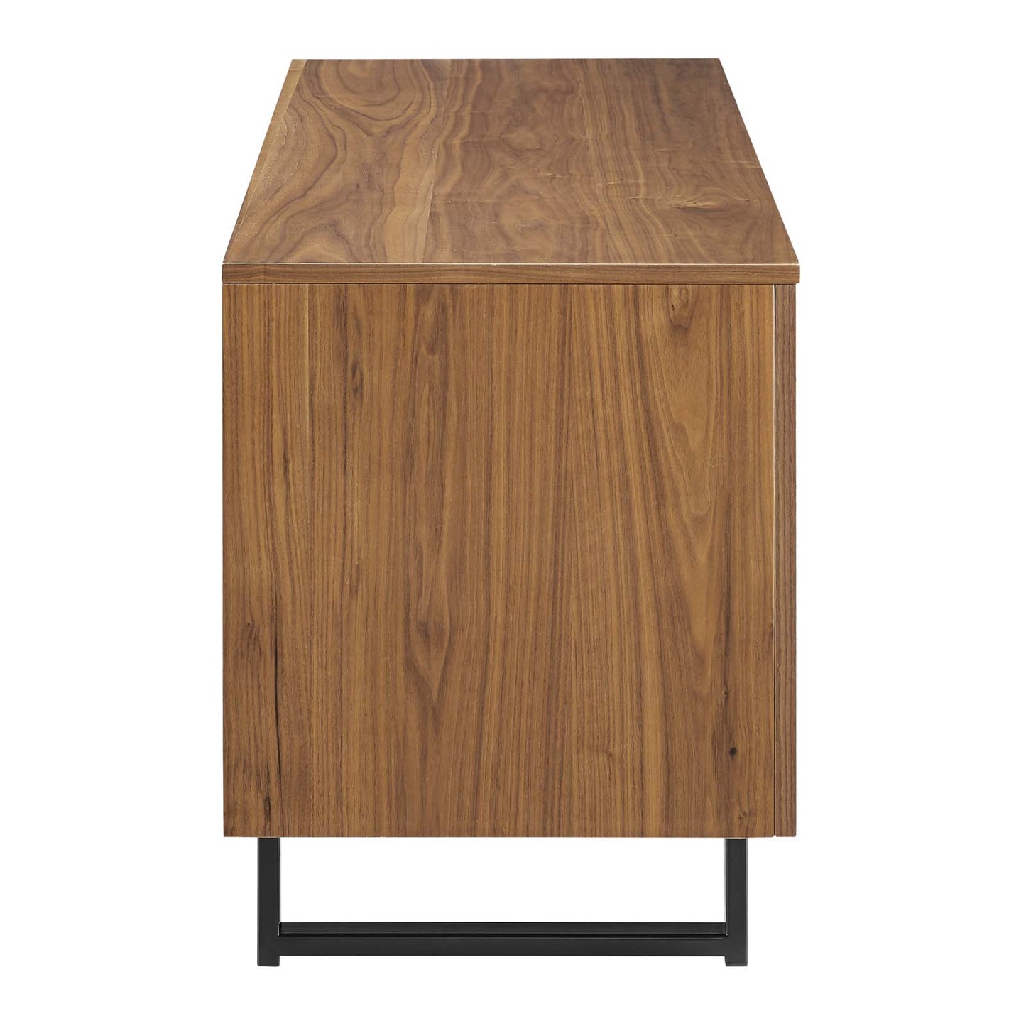 Modway Parker 55" Wood TV Stand in Walnut