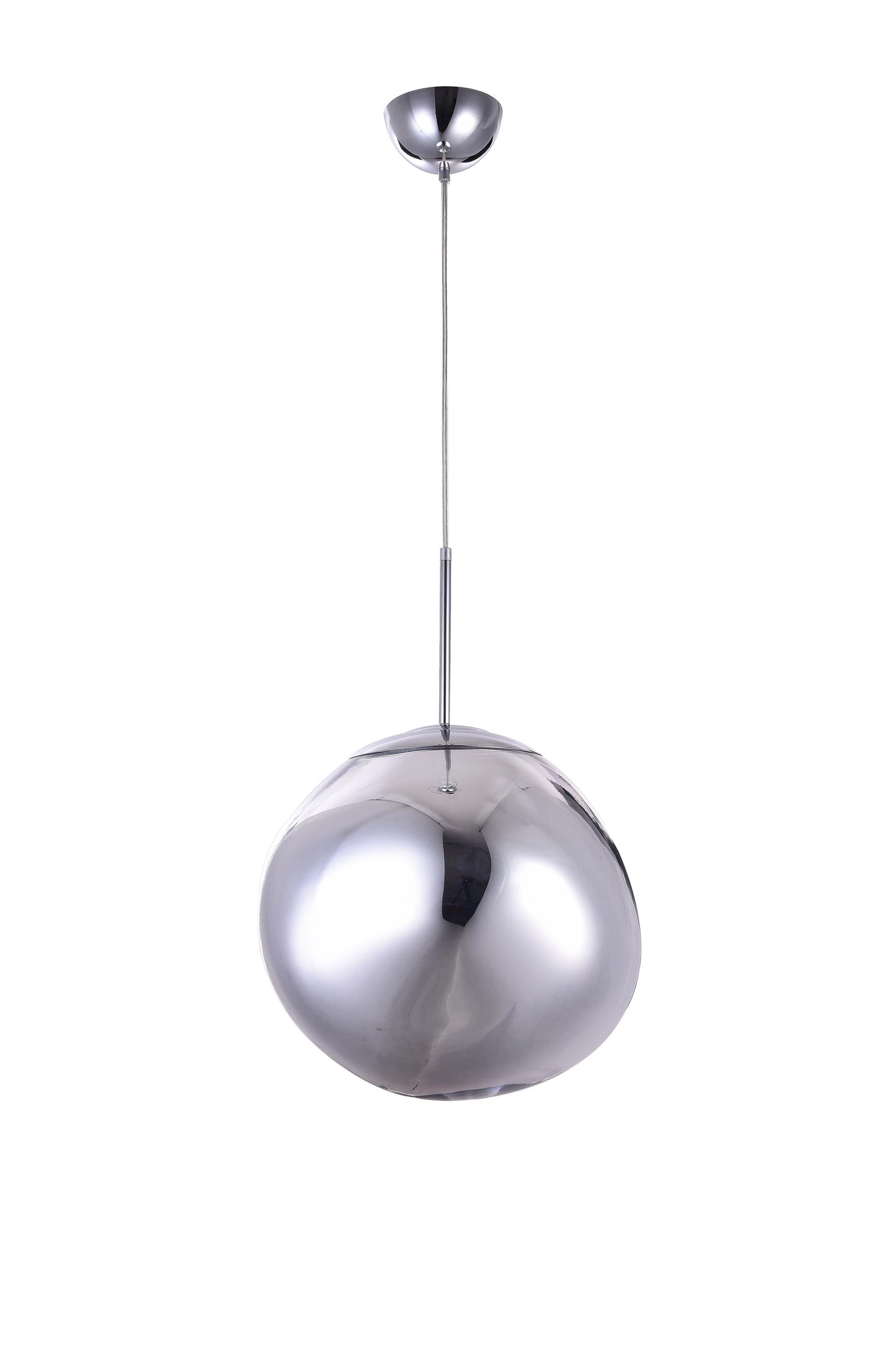 Chrome Single Pendant Lighting - DU137P15CH