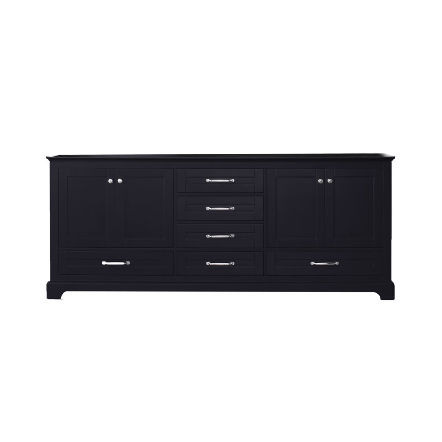 Dukes 80" Espresso Vanity Cabinet Only