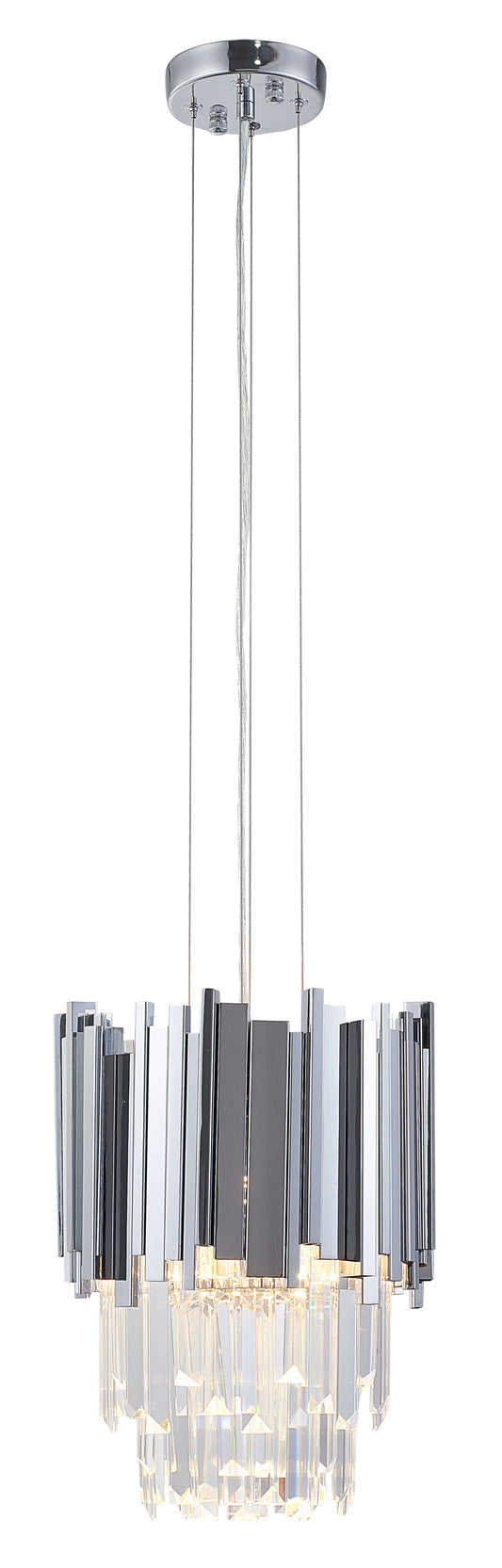 Chrome Single Pendant Lighting - MU106P9CH
