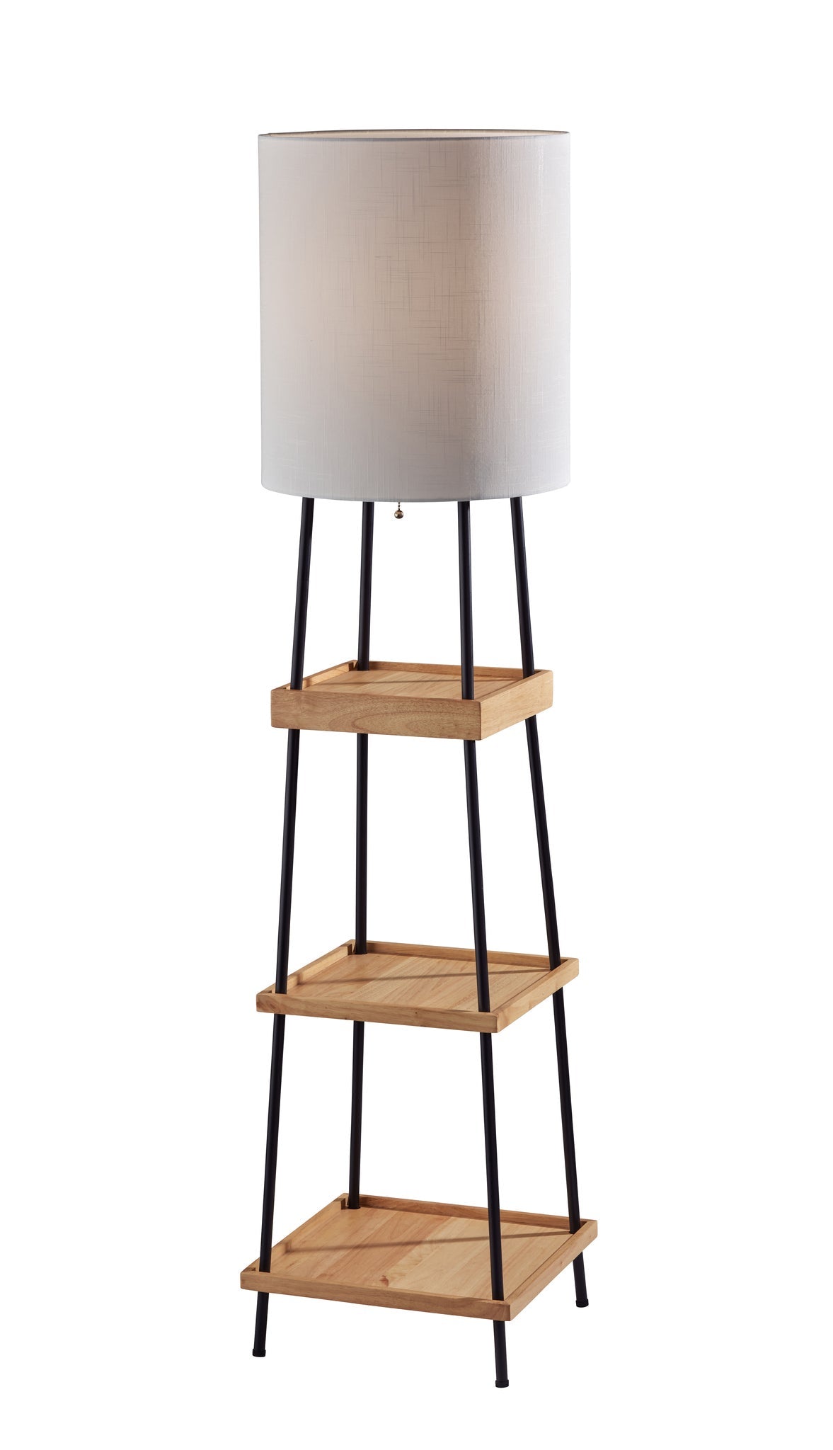Henry AdessoCharge Shelf Floor Lamp- Natural