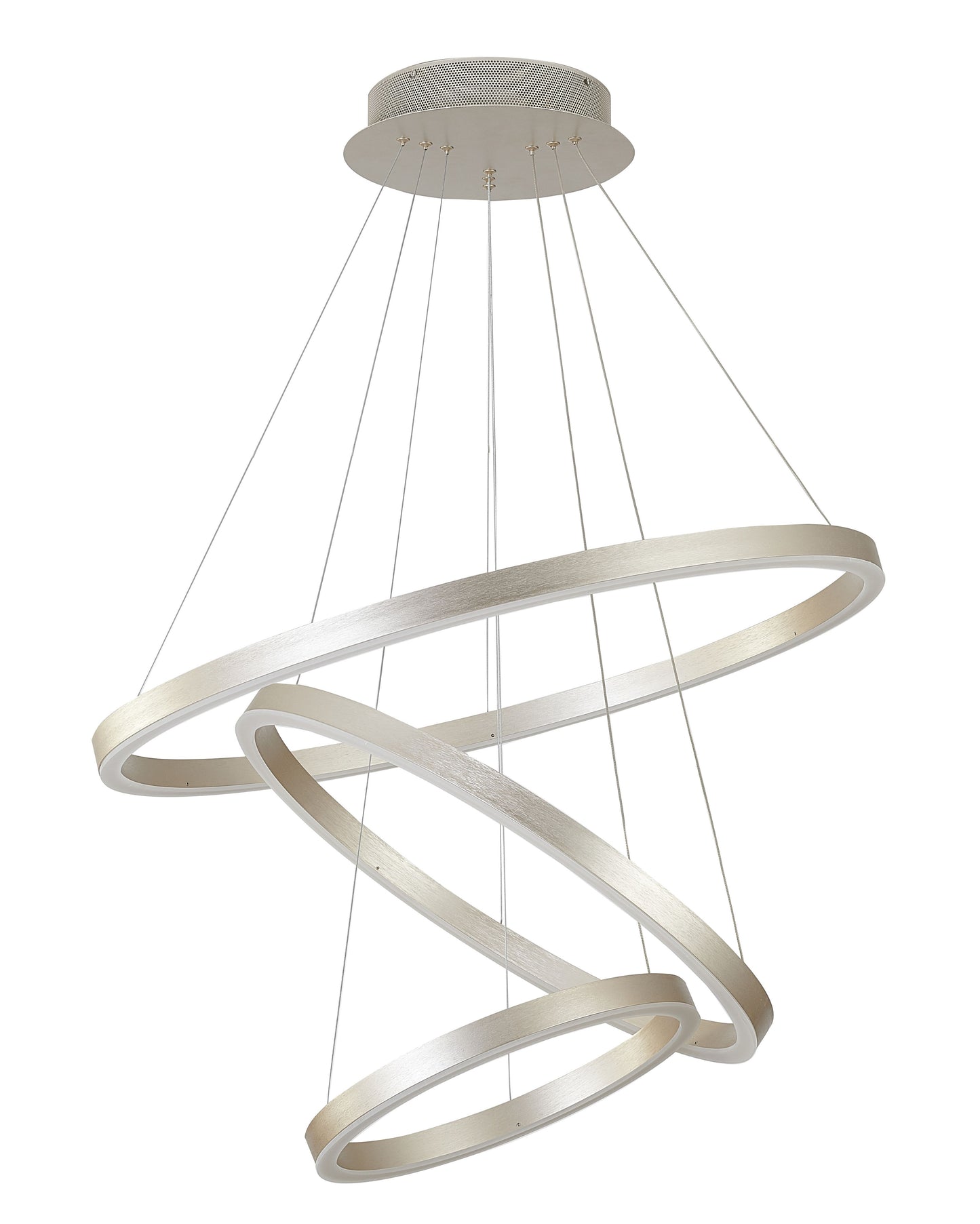 Brushed Nickel Chandelier - OC38C31N
