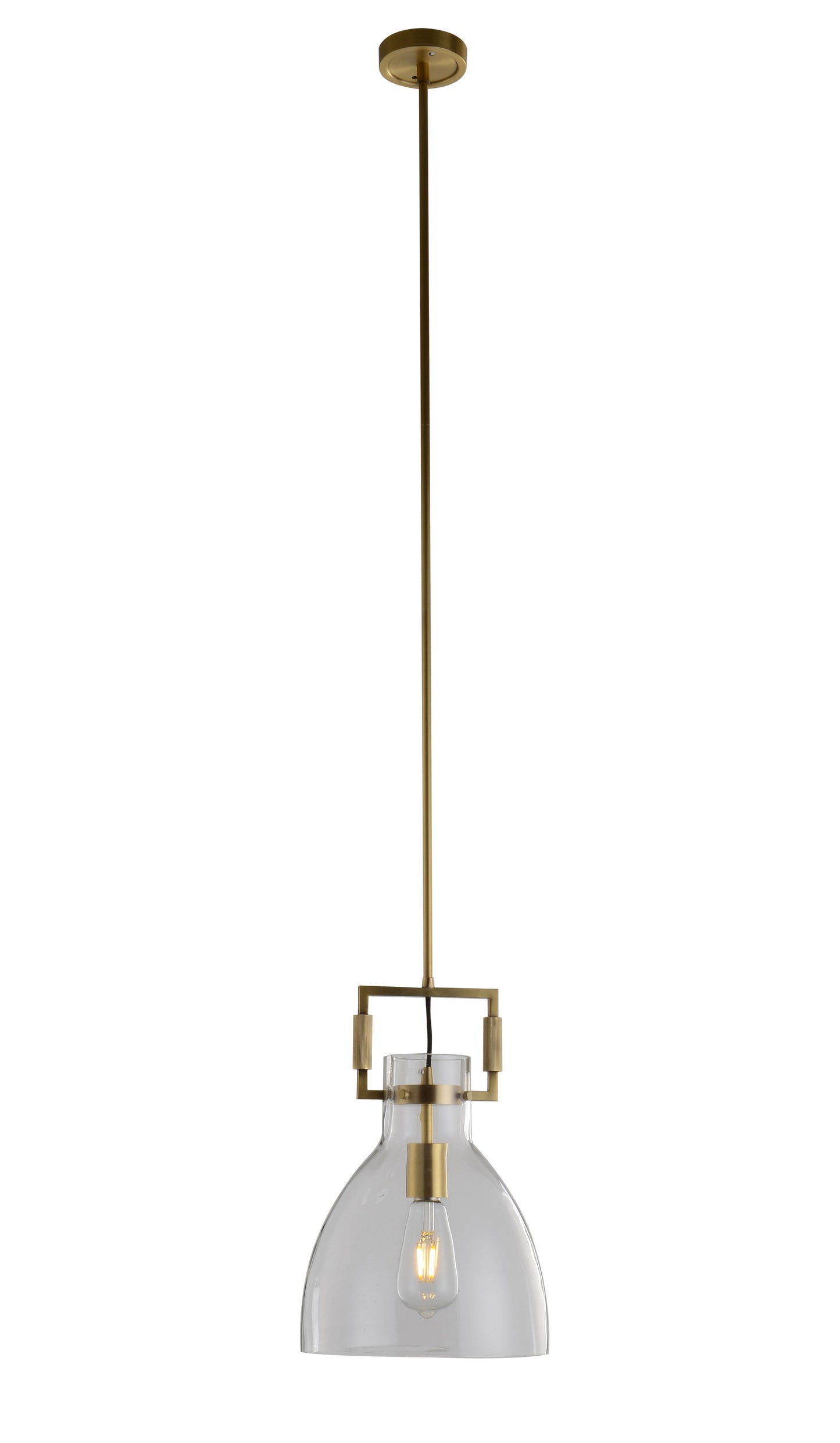 Brass Single Pendant Lighting - LC02P9BR