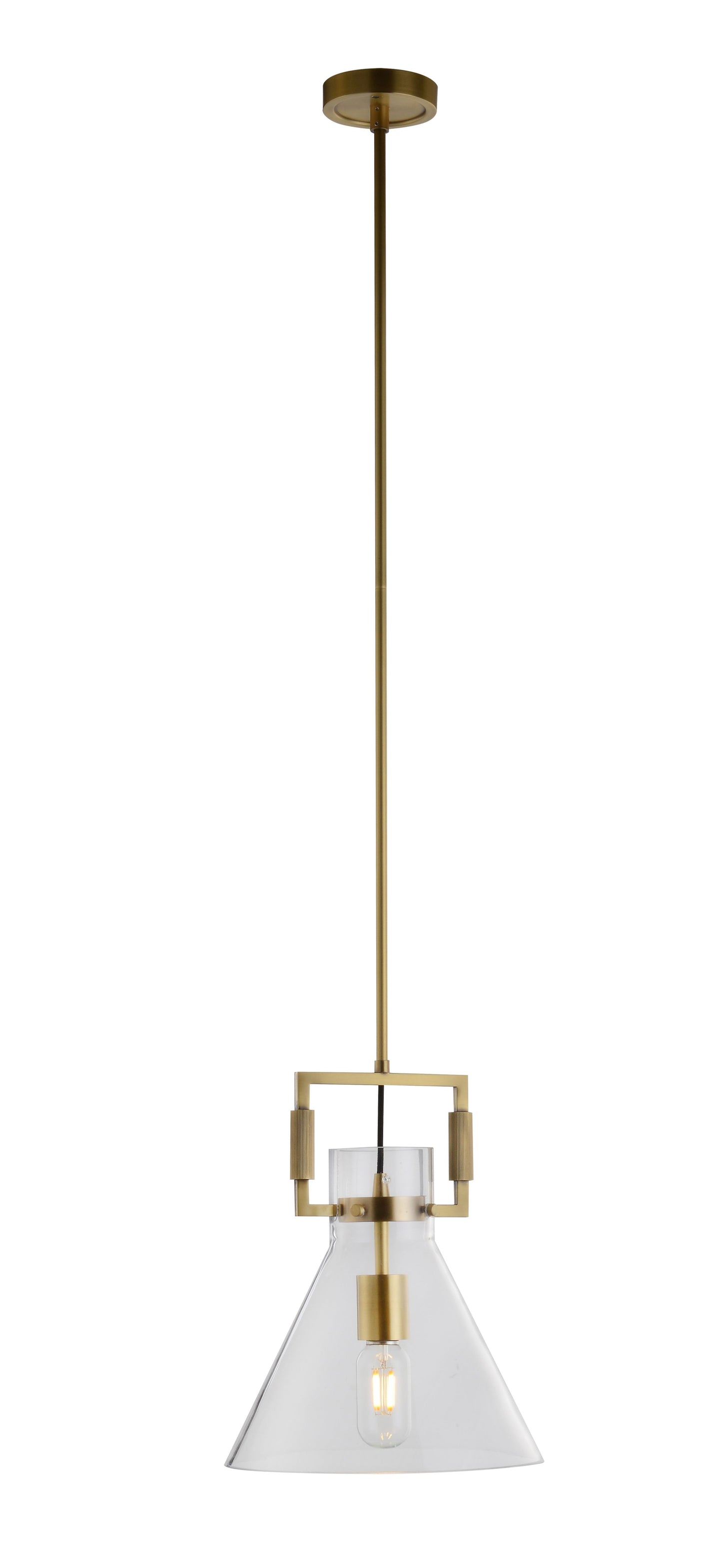 Brass Single Pendant Lighting - LC03P9BR