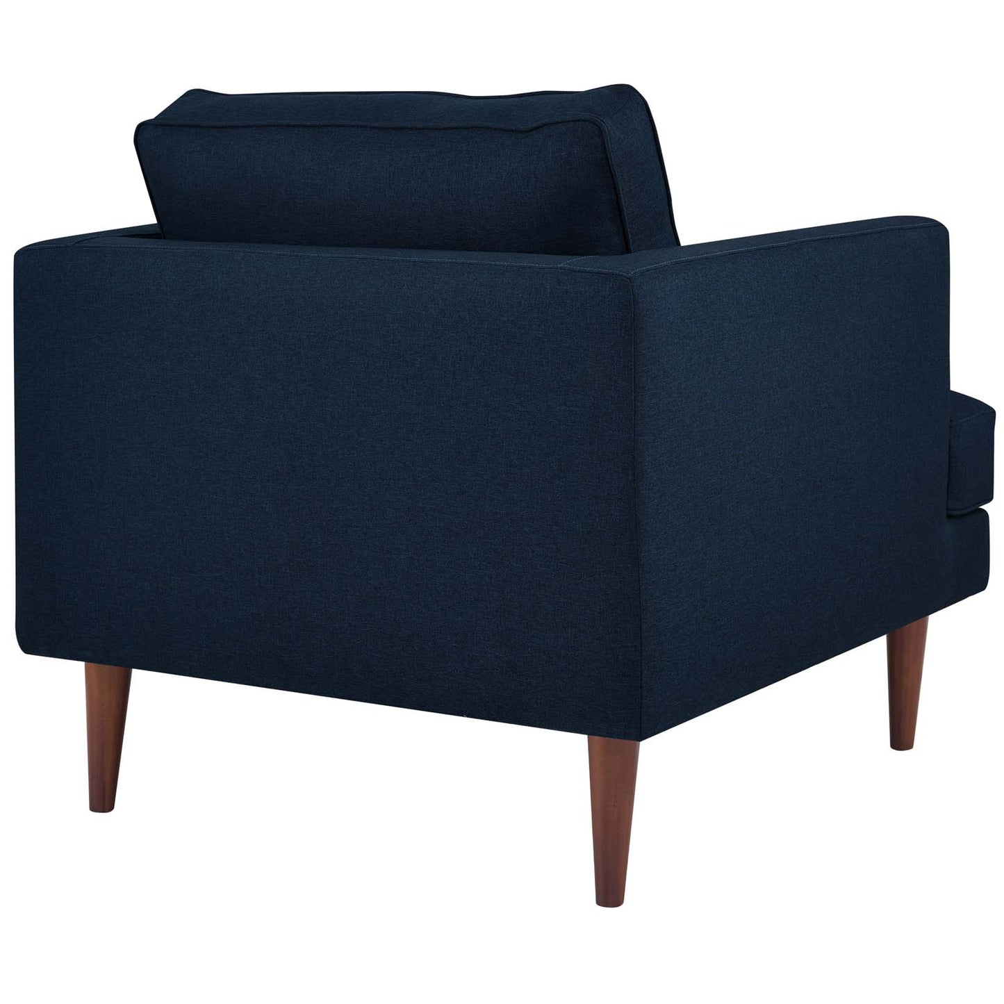 Modway Agile Upholstered Armchair in Blue (Set of 2)