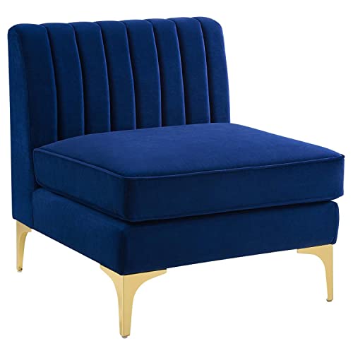 Modway Triumph Channel Tufted Performance Velvet Armless Chair