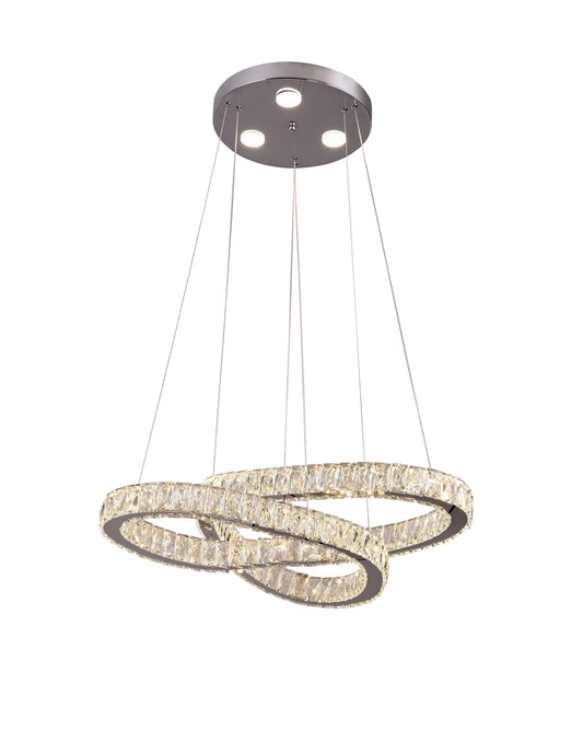 Chrome LED Chandelier - DIN03C31CH