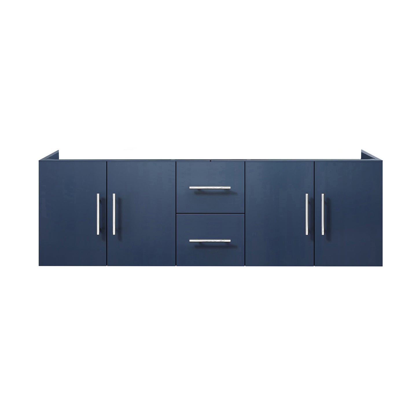 Geneva 60" Navy Blue Vanity Cabinet Only