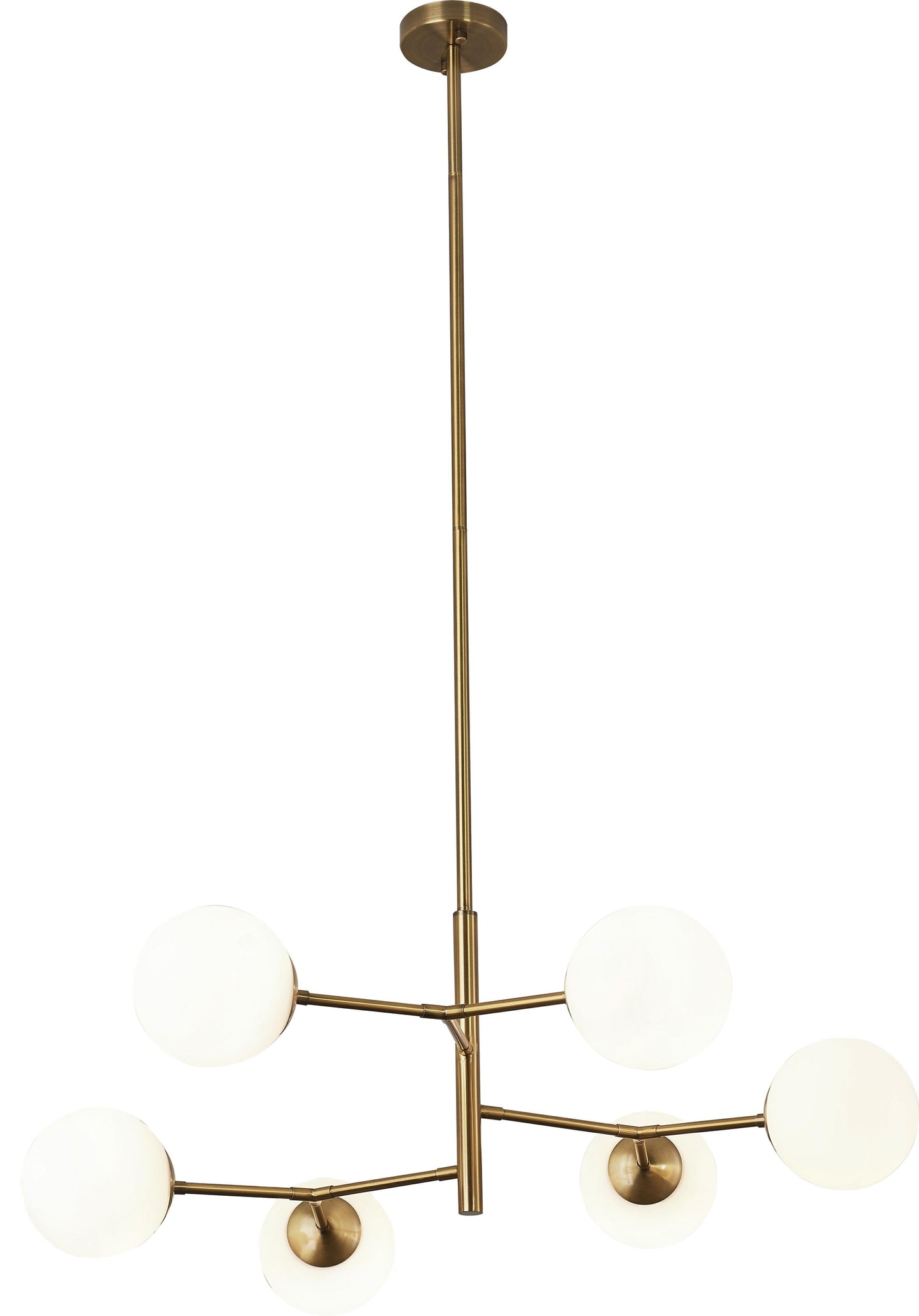 Antique Brass Chandelier - KJ02