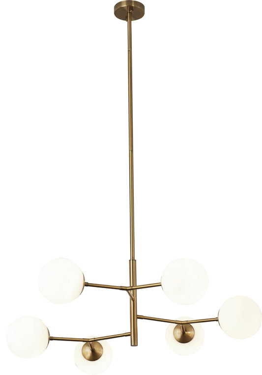Antique Brass Chandelier - KJ02
