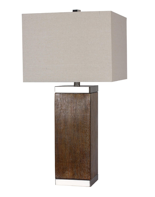 Brushed Nickel Table Lamp - JTL04KT-WL